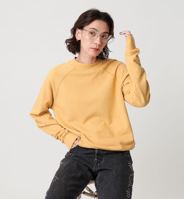 BEAUTY&YOUTH UNITED ARROWS「コットン ラグランスリーブ スウェットプルオーバー」|スウェット・ジャージ|