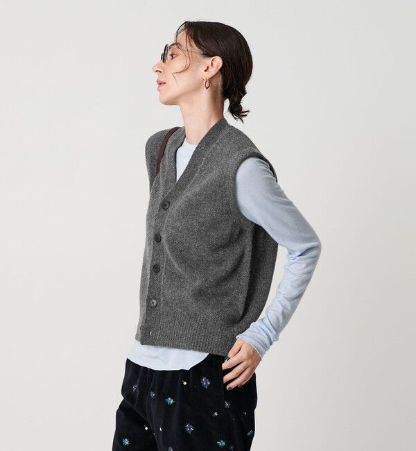 BEAUTY&YOUTH UNITED ARROWS「ウールカシミヤブレンド アクア ニットベスト」|ベスト・ジレ|