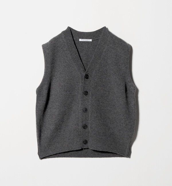 BEAUTY&YOUTH UNITED ARROWS「ウールカシミヤブレンド アクア ニットベスト」|ベスト・ジレ|