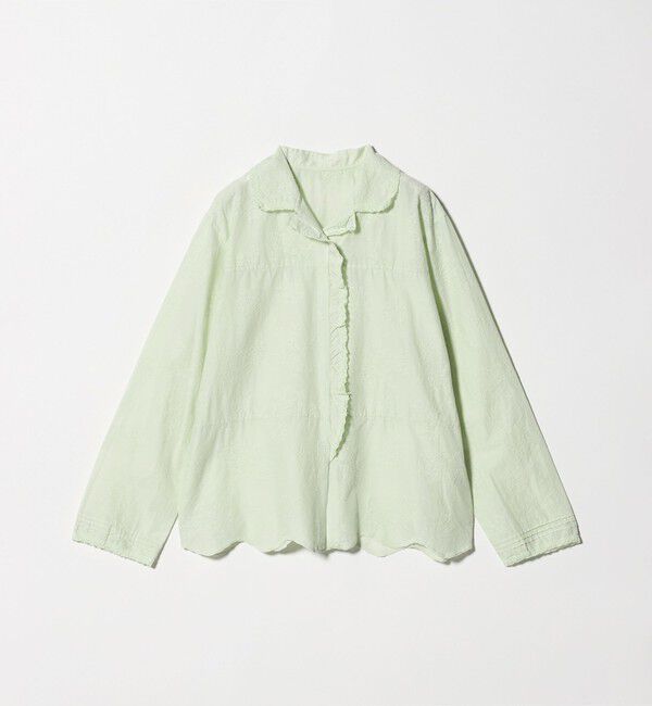 BEAUTY&YOUTH UNITED ARROWS「エンブロイダリー オープンカラーシャツ」|シャツ・ブラウス|