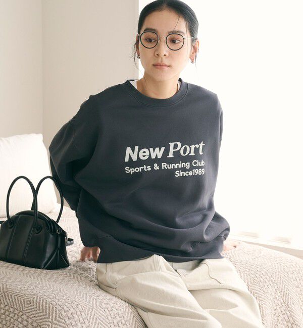 BEAUTY&YOUTH UNITED ARROWS「コットン裏毛 ロゴスウェット プルオーバー」|スウェット・ジャージ|