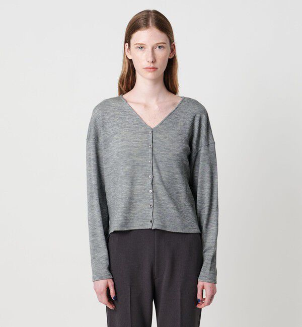 STEVEN ALAN「＜Steven Alan＞ウール リブ カーディガン」|カーディガン|