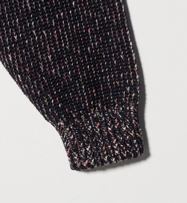 BEAUTY&YOUTH UNITED ARROWS「VIBRENT ブレンド コットン クルーネック ニット」|ニット・セーター|