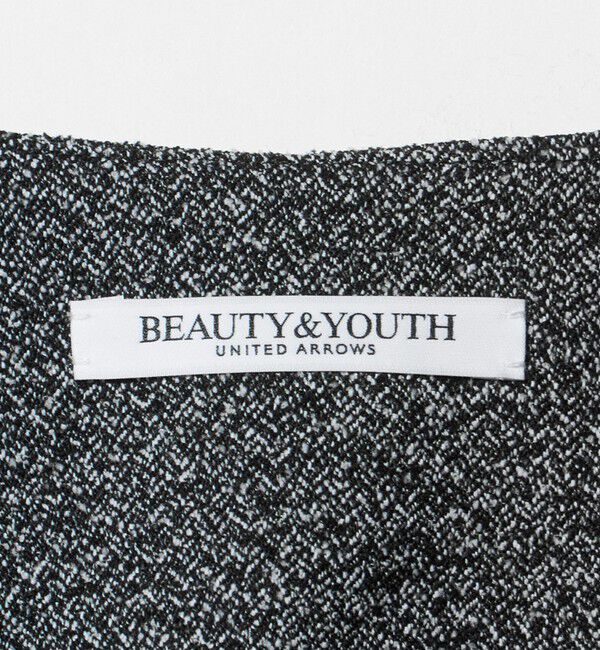 BEAUTY&YOUTH UNITED ARROWS「ポリエステル ツイードライクベスト」|ベスト・ジレ|