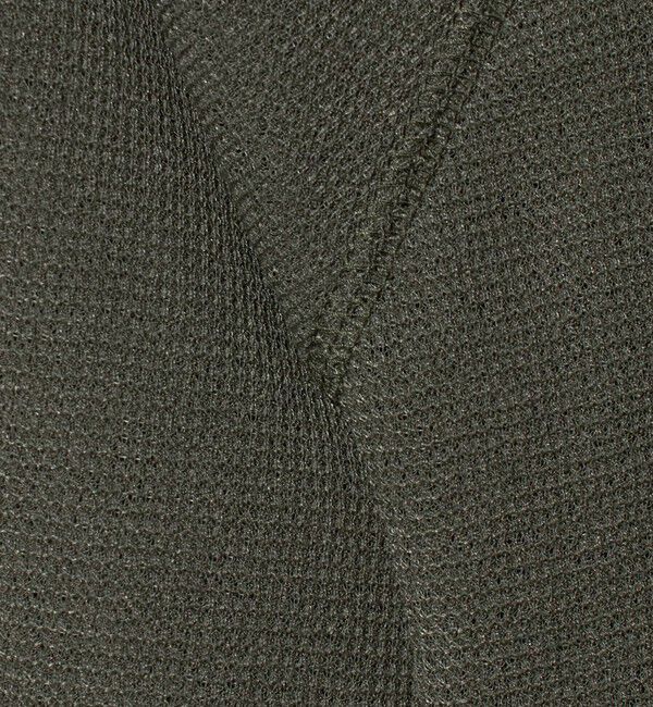 ATTISESSION「＜ATTISESSION＞ワッフル ローカットネック トップス」|Tシャツ・カットソー|