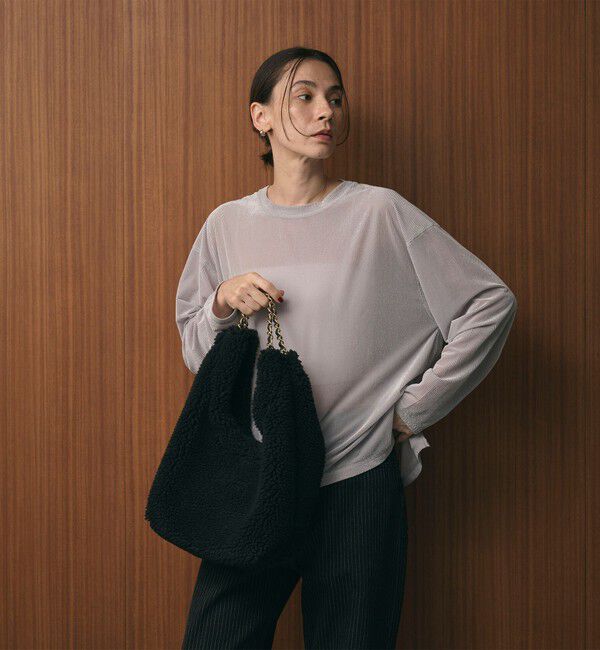 BEAUTY&YOUTH UNITED ARROWS「【一部別注】＜VIOLAd&rsquo;ORO＞ELMO ボア チェーン ショルダーバッグ」|ショルダー・メッセンジャー|