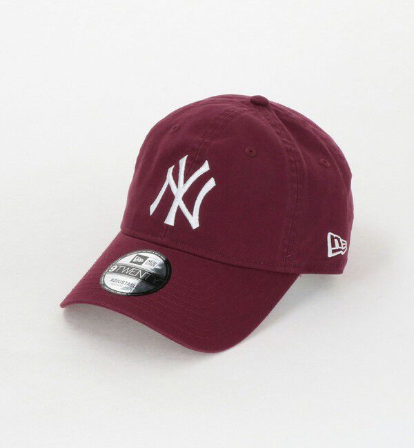 BEAUTY&YOUTH UNITED ARROWS「【別注】＜NEW ERA＞9TWENTY ウォッシュ加工 キャップ」|キャップ・キャスケット|WINE