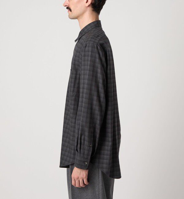 STEVEN ALAN「＜Steven Alan＞ ネル  オンブレー チェック レギュラーカラー シャツ NARROW」|シャツ・ブラウス|