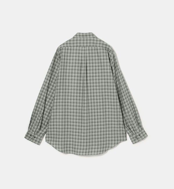 STEVEN ALAN「＜Steven Alan＞ ネル  オンブレー チェック レギュラーカラー シャツ NARROW」|シャツ・ブラウス|
