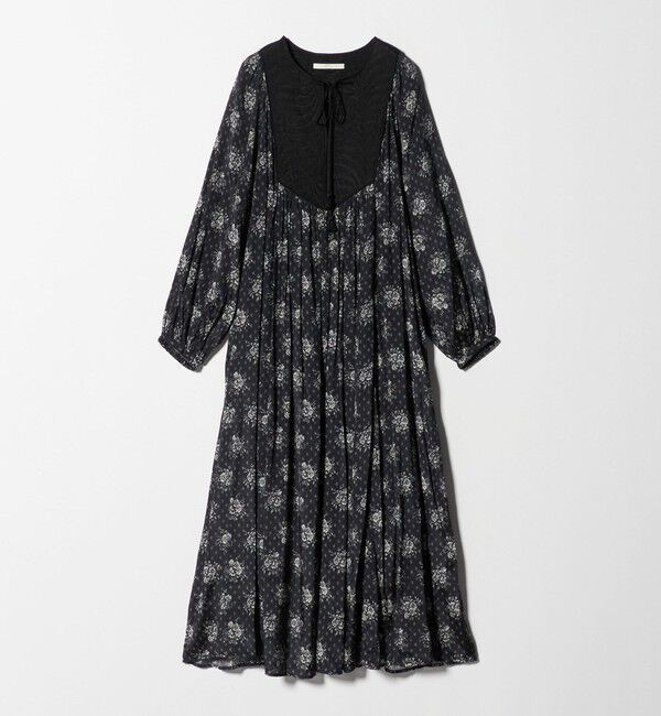 BEAUTY&YOUTH UNITED ARROWS「【別注】＜ne Quittez pas＞プリントヨークドレス」|ワンピース|