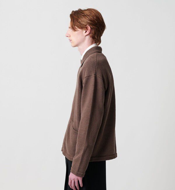 BEAUTY&YOUTH UNITED ARROWS「スラビー ポロニット ジャケット」|カーディガン|