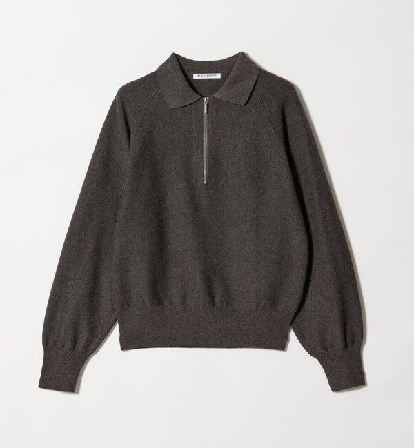 BEAUTY&YOUTH UNITED ARROWS「カノコニット ハーフジッププルオーバー ウォッシャブル」|ニット・セーター|