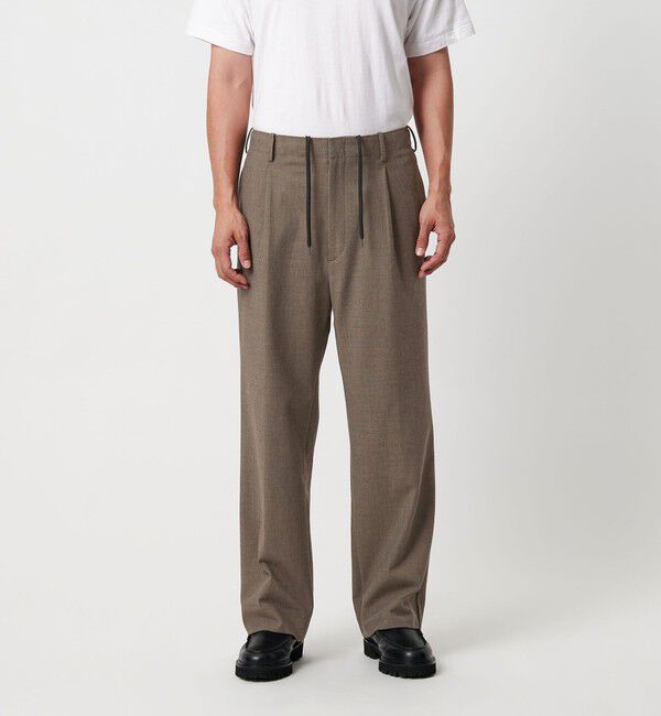 BEAUTY&YOUTH UNITED ARROWS「ダブル TR 1P イージーパンツ 伸縮性あり」|チノ|