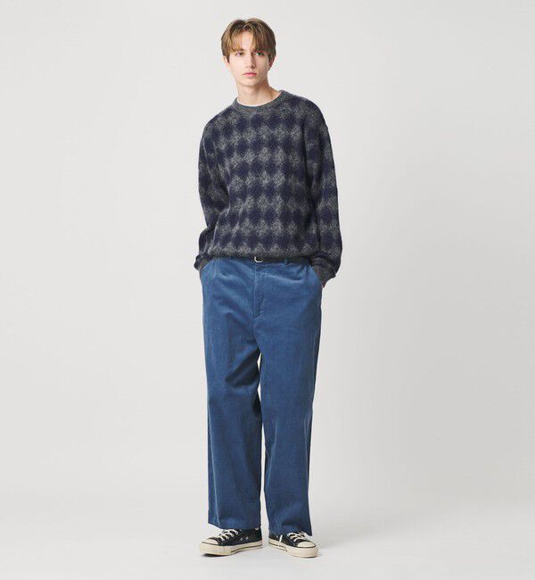 BEAUTY&YOUTH UNITED ARROWS「ロンバス モヘヤ クルーネック ニット」|ニット・セーター|