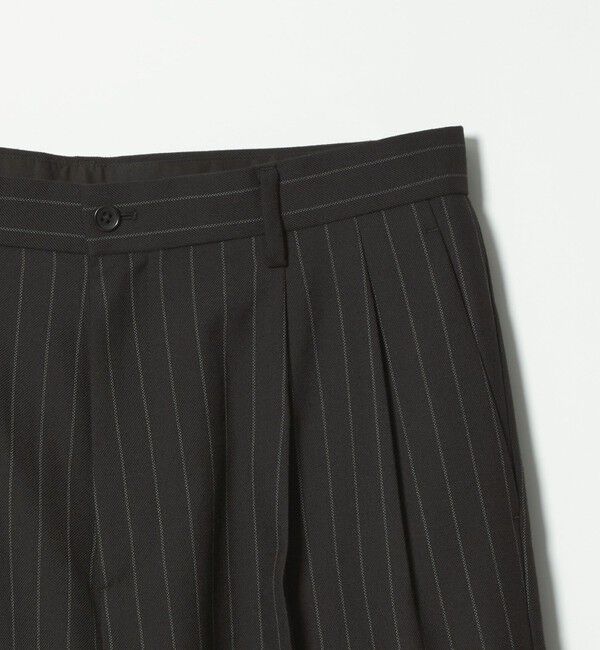 MONKEY TIME「TWツイル 2P ワイド ストレート スラックス」|チノ|