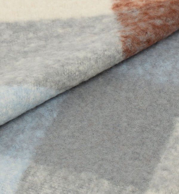 BEAUTY&YOUTH UNITED ARROWS「ブラッシュド ブロックチェック マフラー」|マフラー|