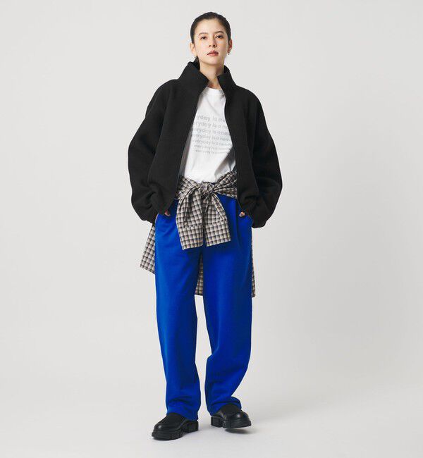 BEAUTY&YOUTH UNITED ARROWS「ポリエステルフリース ジップブルゾン」|ブルゾン・スタジャン|