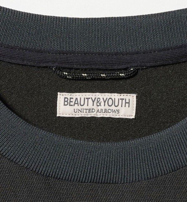 BEAUTY&YOUTH UNITED ARROWS「&rdquo;パーフェクトストレッチ&rdquo; アジャスト クルーネック トップス 伸縮性あり」|Tシャツ・カットソー|