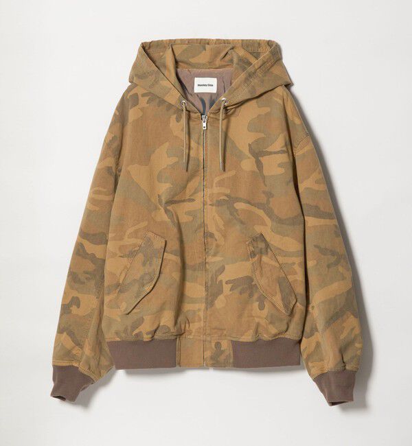 MONKEY TIME「ピグメント プリント ジップ フード ジャケット -セットアップ対応-」|その他|