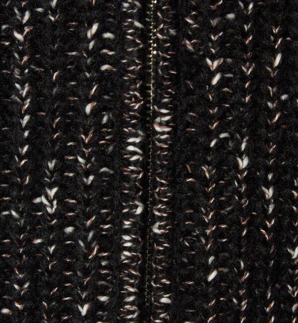 MONKEY TIME「スラブ クルーネック ジップ カーディガン」|カーディガン|