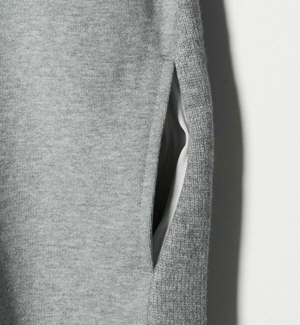 BEAUTY&YOUTH UNITED ARROWS「【WEB限定】スウェット&times;ニット コンビワンピース ウォッシャブル」|ワンピース|