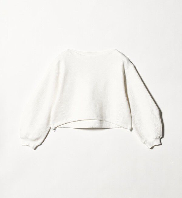 BEAUTY&YOUTH UNITED ARROWS「クロップド ボートネックプルオーバー」|Tシャツ・カットソー|