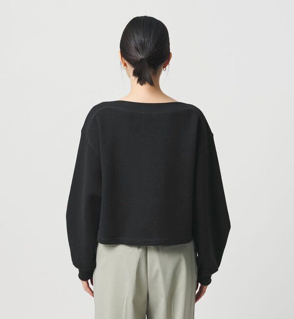 BEAUTY&YOUTH UNITED ARROWS「クロップド ボートネックプルオーバー」|Tシャツ・カットソー|