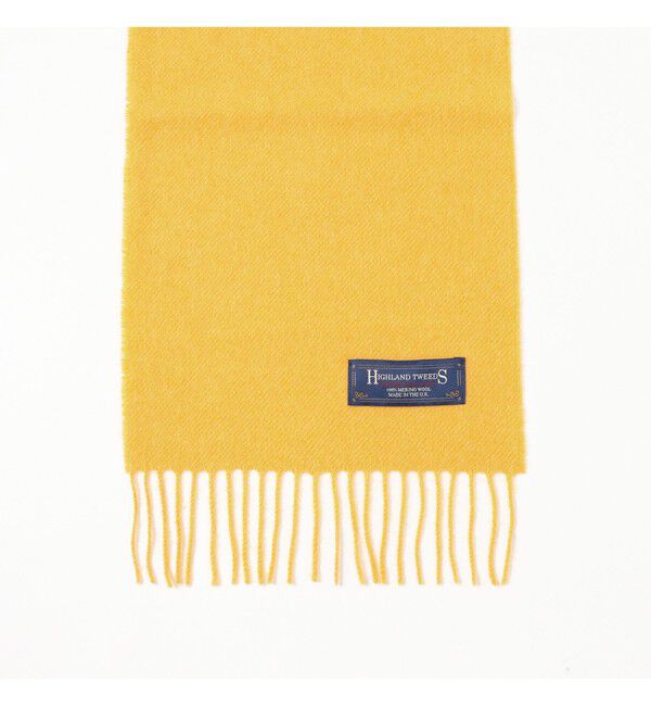 BEAMSBOY「HIGHLAND TWEEDS / ソリッド ストール 小」|マフラー|