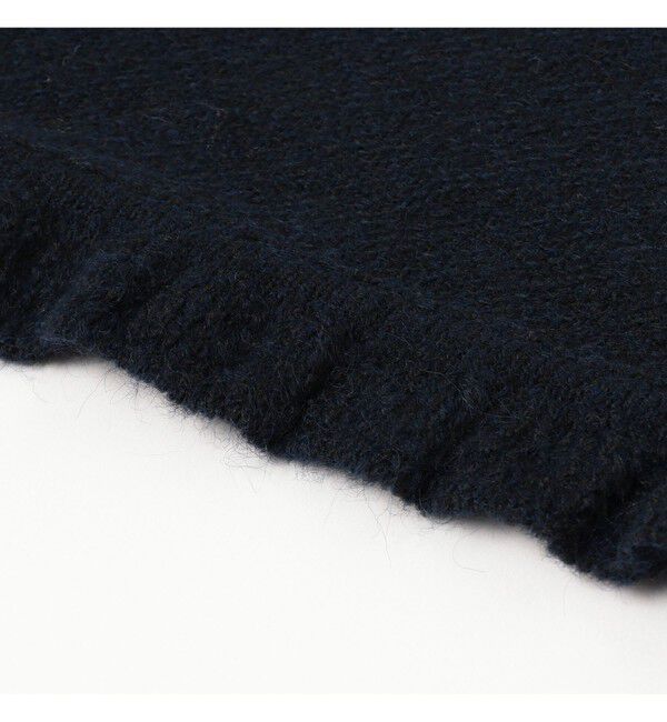 BEAMSBOY「ちび フリル 三角 ストール」|マフラー|