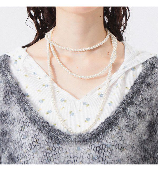 BEAMSBOY「カスリ モヘア ベースボール」|ニット・セーター|