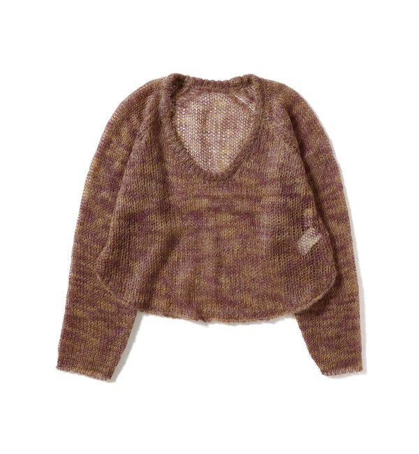 BEAMSBOY「カスリ モヘア ベースボール」|ニット・セーター|