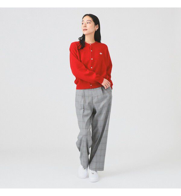 Ray BEAMS 「DANTON / LAMBS WOOL CREWNECK CARDIGAN」|カーディガン|