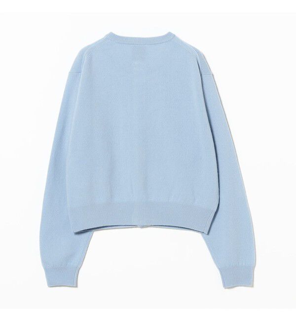 Ray BEAMS 「DANTON / LAMBS WOOL CREWNECK CARDIGAN」|カーディガン|