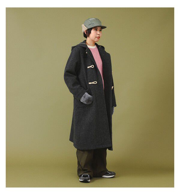 BEAMSBOY「モッサー ロング ダッフルコート 25FW」|ダッフルコート|