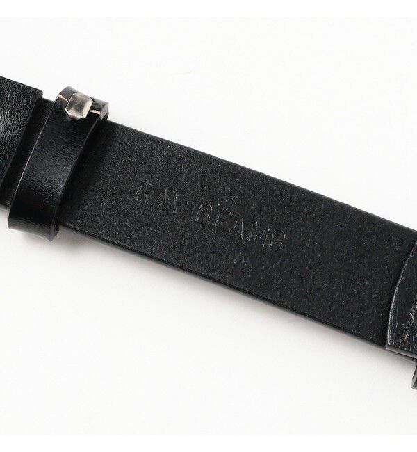 Ray BEAMS 「ダブル レザー ベルト」|ベルト|
