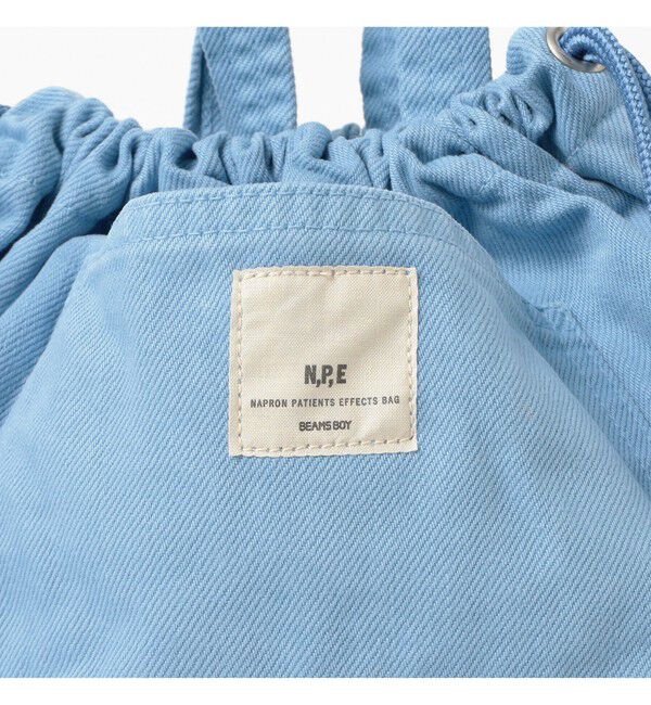 BEAMSBOY「【別注】N,P,E / ペイシェントバッグ カラー デニム M」|その他|