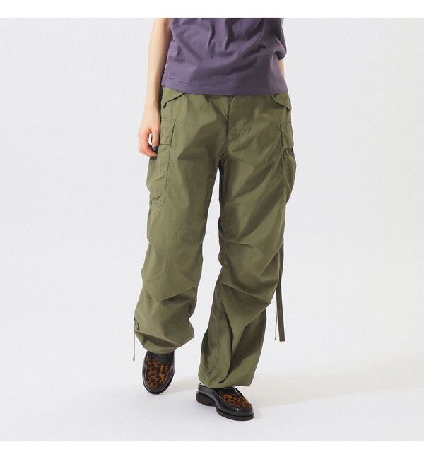 BEAMSBOY「ナイロン ポプリン ミリタリー パンツ」|チノ|OLIVE