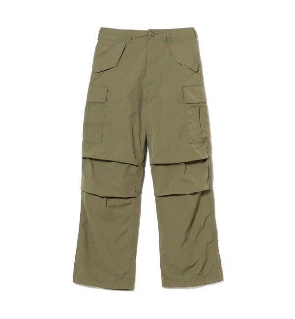 BEAMSBOY「ナイロン ポプリン ミリタリー パンツ」|チノ|