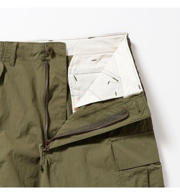 BEAMSBOY「ナイロン ポプリン ミリタリー パンツ」|チノ|