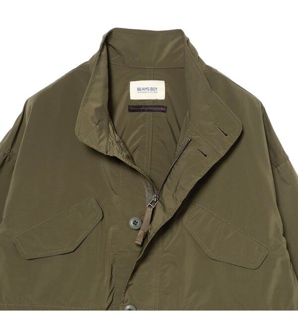 BEAMSBOY「ソロテックス ミリタリー ブルゾン」|ブルゾン・スタジャン|