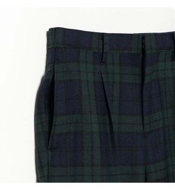 BEAMSBOY「ティーダブ シンチバック スラックス」|スラックス|