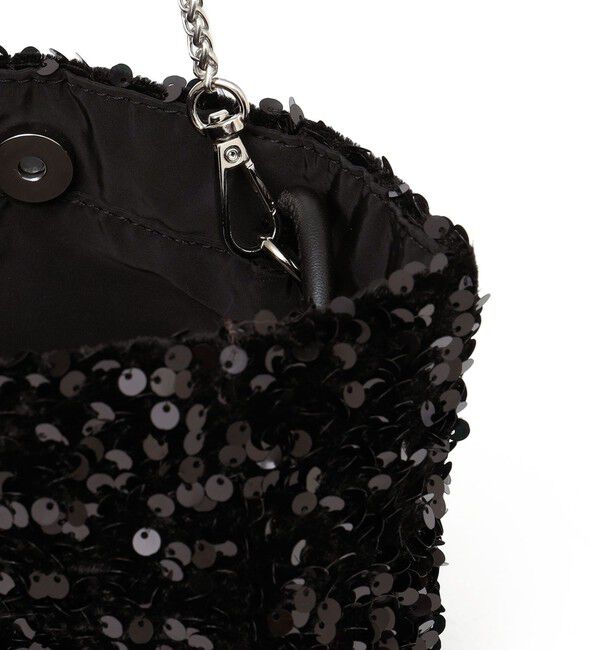 SHIPS any「SHIPS any: スパンコール 2WAY ショルダー バッグ」|ショルダー・メッセンジャー|