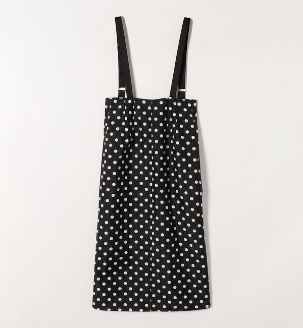 SHIPS any「SHIPS any: ドット ジャカード サスペンダー スカート」|スカート|