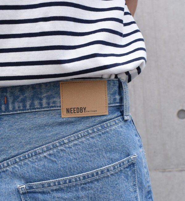 SHIPS any「【SHIPS any別注】NEEDBY heritage: JOE ストレート デニム パンツ◇」|デニム|