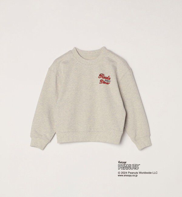 SHIPS any「SHIPS any: SNOOPY コラボ カルチャー グラフィック バック プリント スウェット<KIDS>◇」|スウェット・ジャージ|