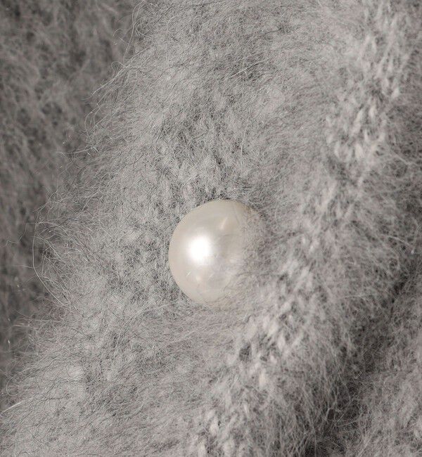 SHIPS for women「杢 フォックス カシミヤ ポロ ニット カーディガン」|カーディガン|