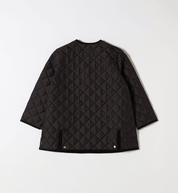 SHIPS any「Traditional Weatherwear: ARKLEY Aライン ミドル ノーカラー コート」|ノーカラーコート|