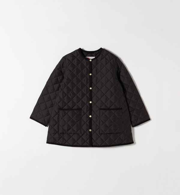 SHIPS any「Traditional Weatherwear: ARKLEY Aライン ミドル ノーカラー コート」|ノーカラーコート|