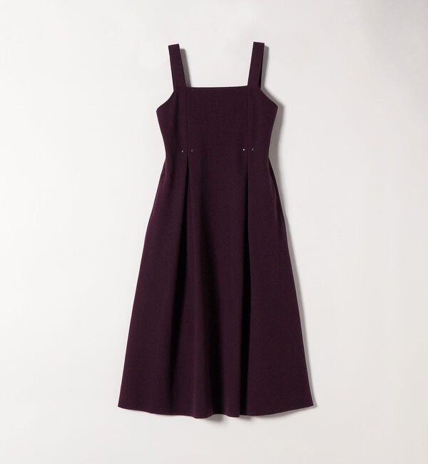 SHIPS any「SHIPS any: エア ニードル タック フレア ジャンパースカート」|ワンピース|