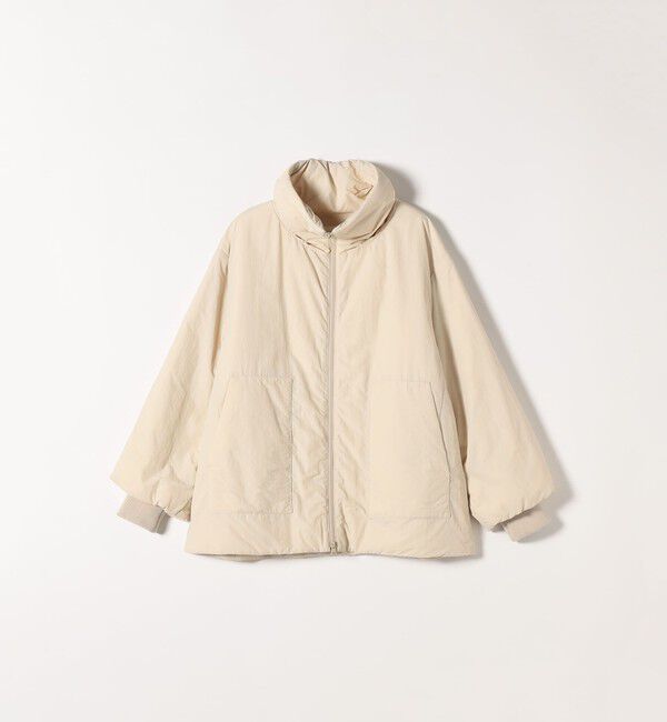 SHIPS any「【WEB限定】SHIPS any: 中綿 ダブル ジップ スタンド ブルゾン」|ブルゾン・スタジャン|